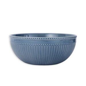 Mikasa Italian Countryside Accents Blue 9" Round Vegetable Bowl
